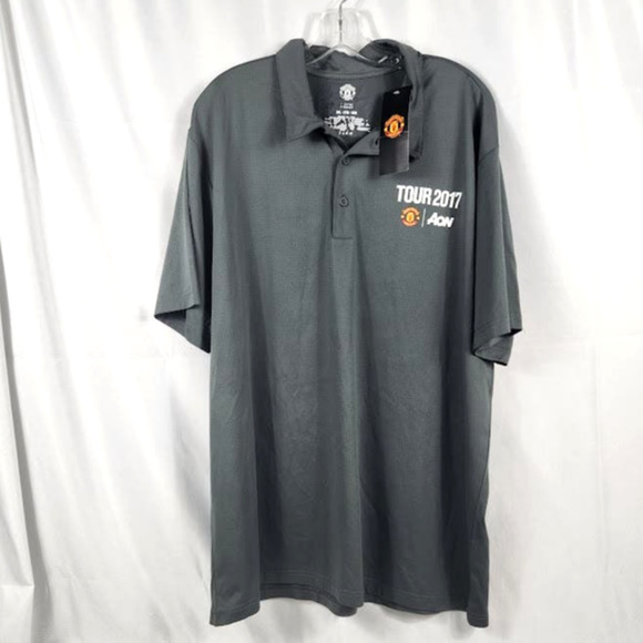 NWT Manchester United XXL 2XL 2017 Tour Polo Football Soccer EPL - Picture 1 of 6